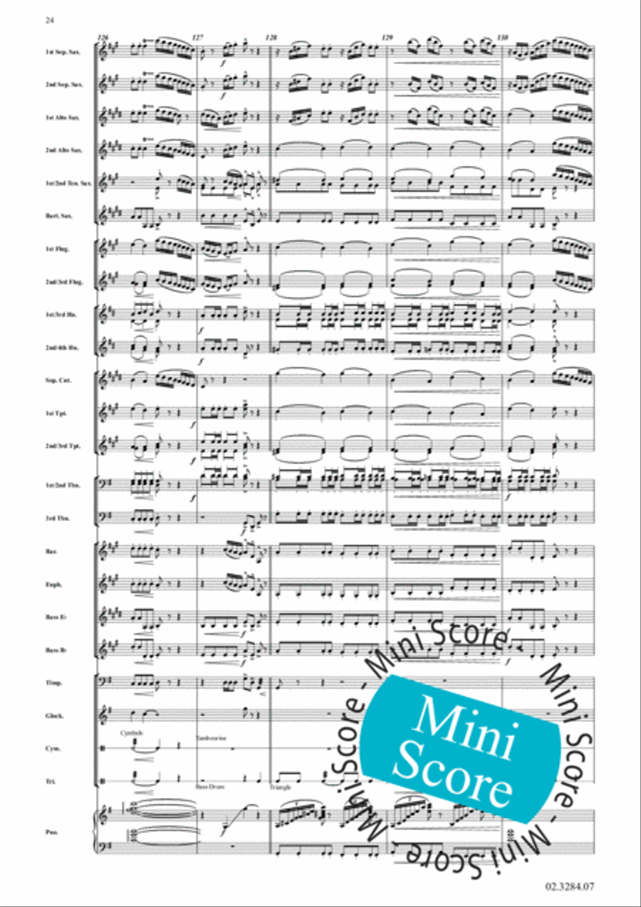 It's a Wonderful Christmas Fanfare Band scores gallery preview page 30