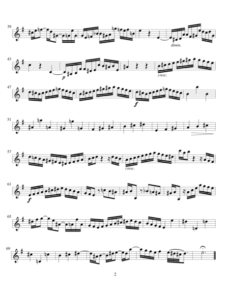 Four Duets, BWV 802-805
