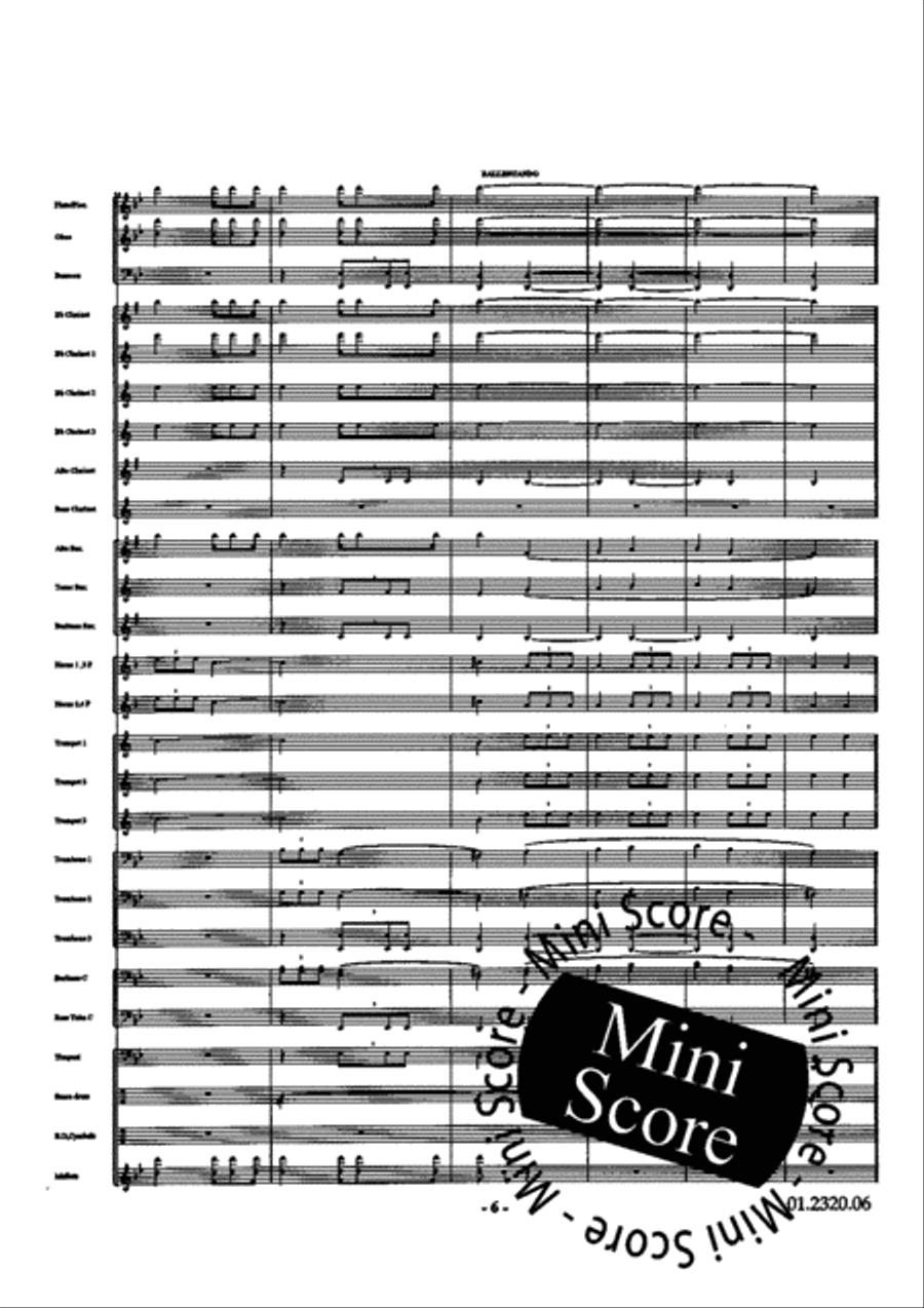 V for Victory Fanfare Band scores gallery preview page 11
