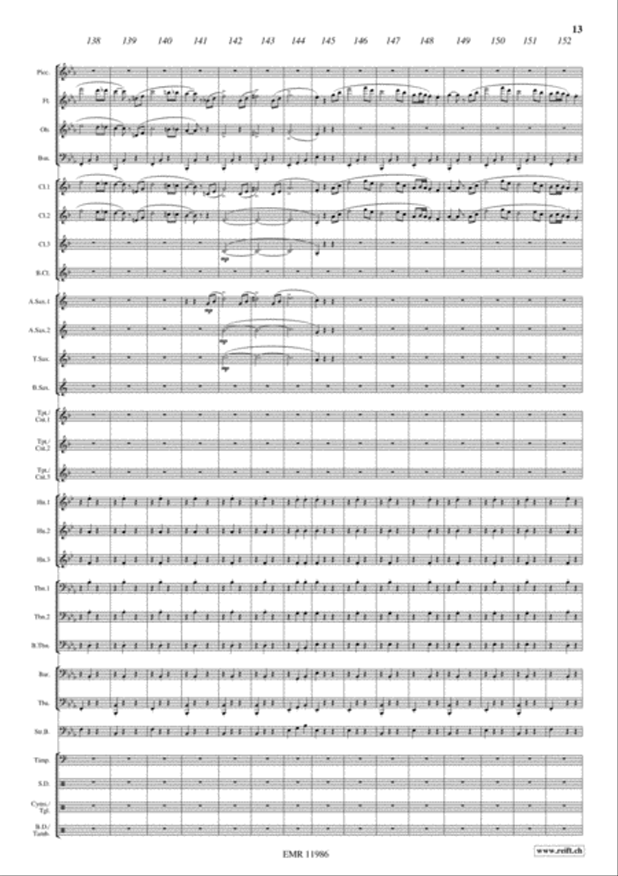 Coppelia Concert Band scores gallery preview page 14