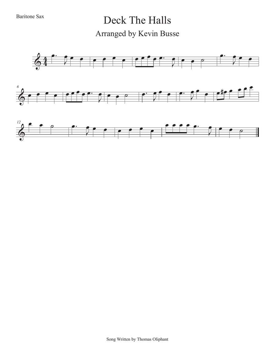 Bari sax music sale