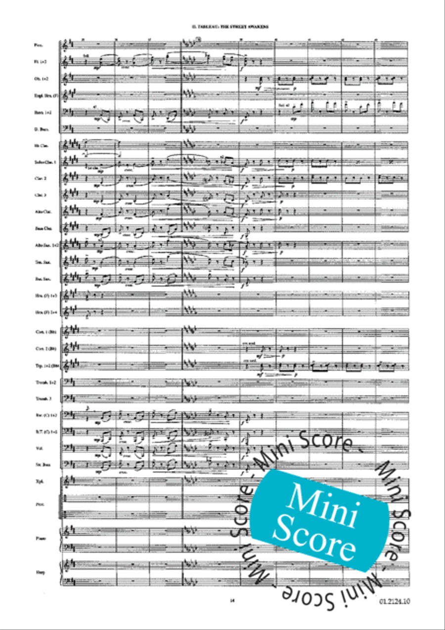 Romeo and Juliet Concert Band scores gallery preview page 18