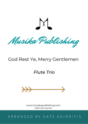 Book cover for God Rest Ye Merry Gentlemen - Flute Trio