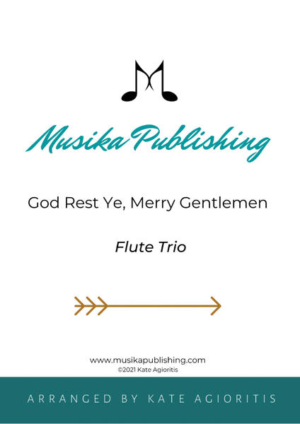 God Rest Ye Merry Gentlemen - Flute Trio image number null