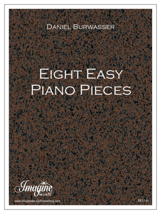 Book cover for Eight Easy Piano Pieces