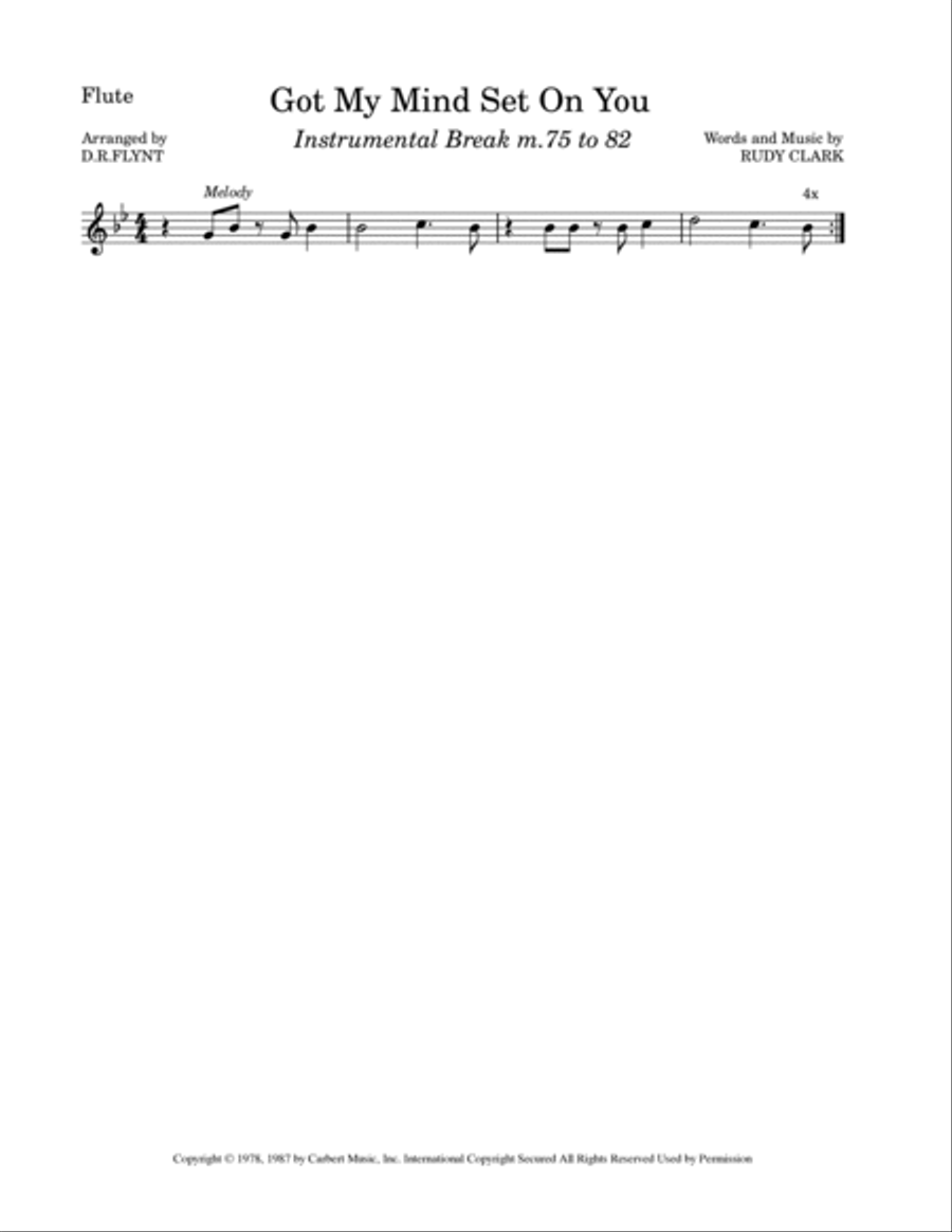 Got My Mind Set On You Got My Mind Set On You Concert Band scores gallery preview page 2