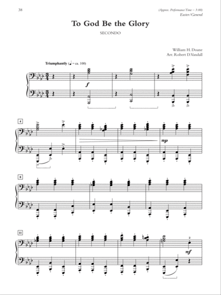 What Can We Play on Sunday? March & April Services, Book 2 Small Ensemble scores gallery preview page 9