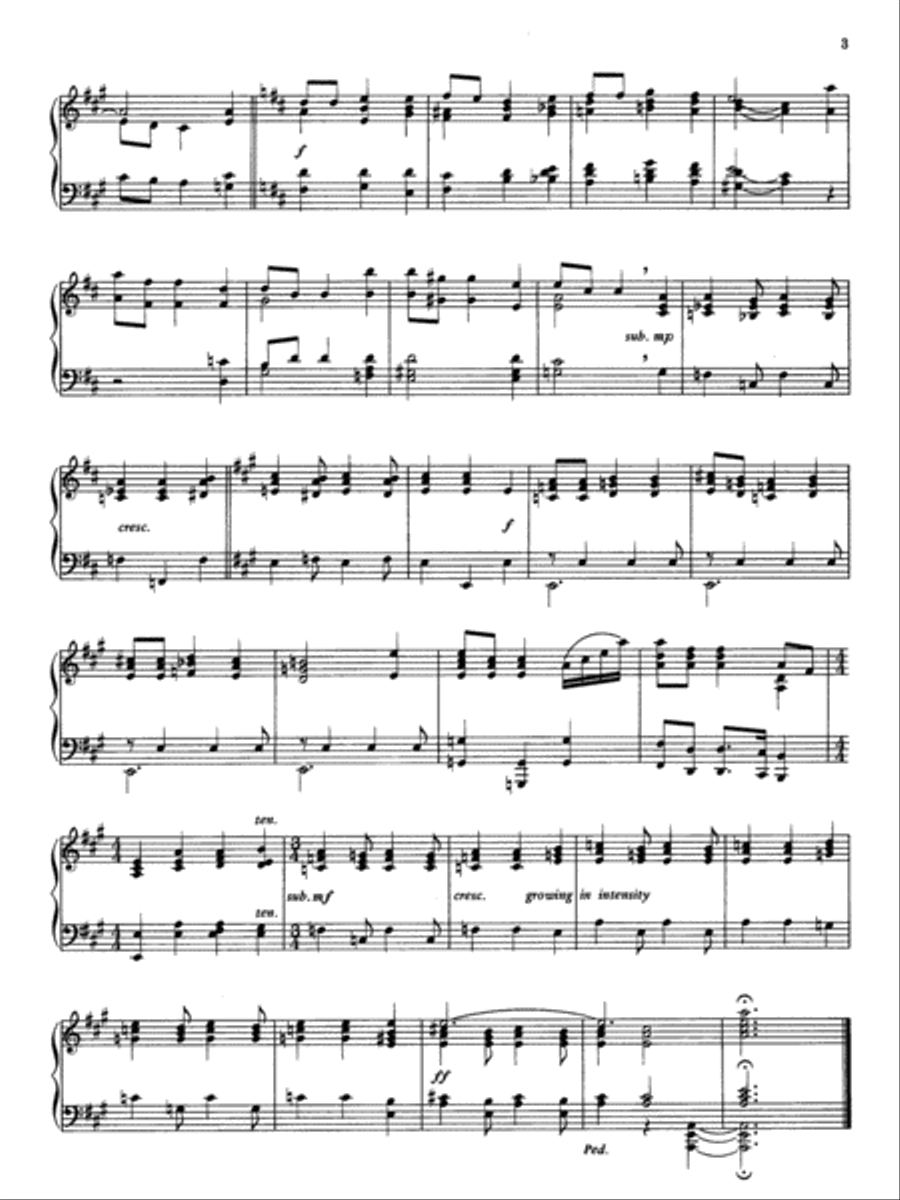 Hymns for Piano Piano Solo scores gallery preview page 3