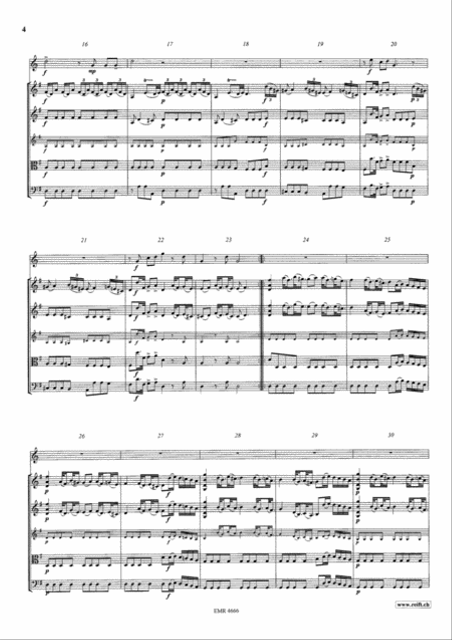 Sinfonia Pastorella String Orchestra scores gallery preview page 4