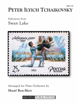 Book cover for Suite from Swan Lake for Flute Orchestra