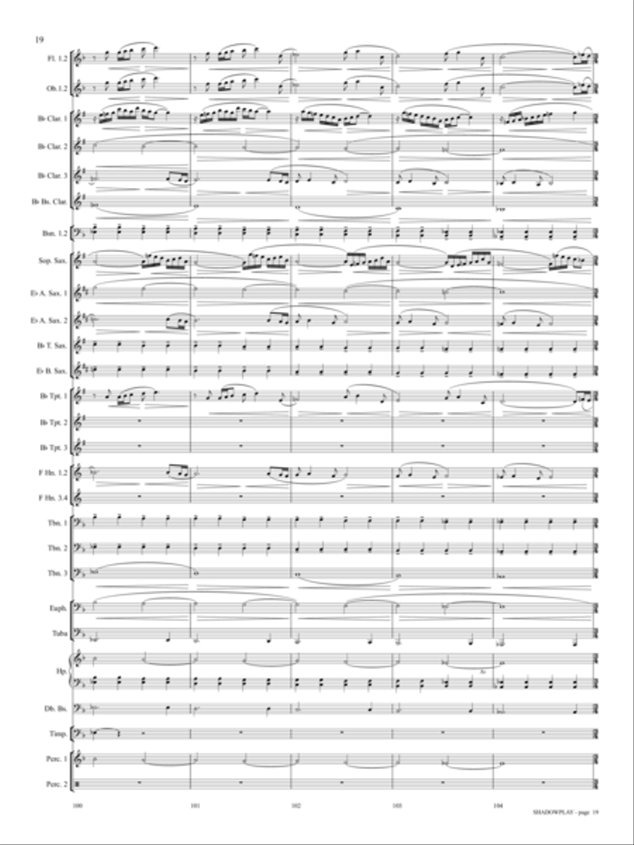 Shadowplay Concert Band scores gallery preview page 17