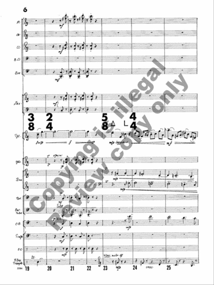 Serenades Trumpet scores gallery preview page 7