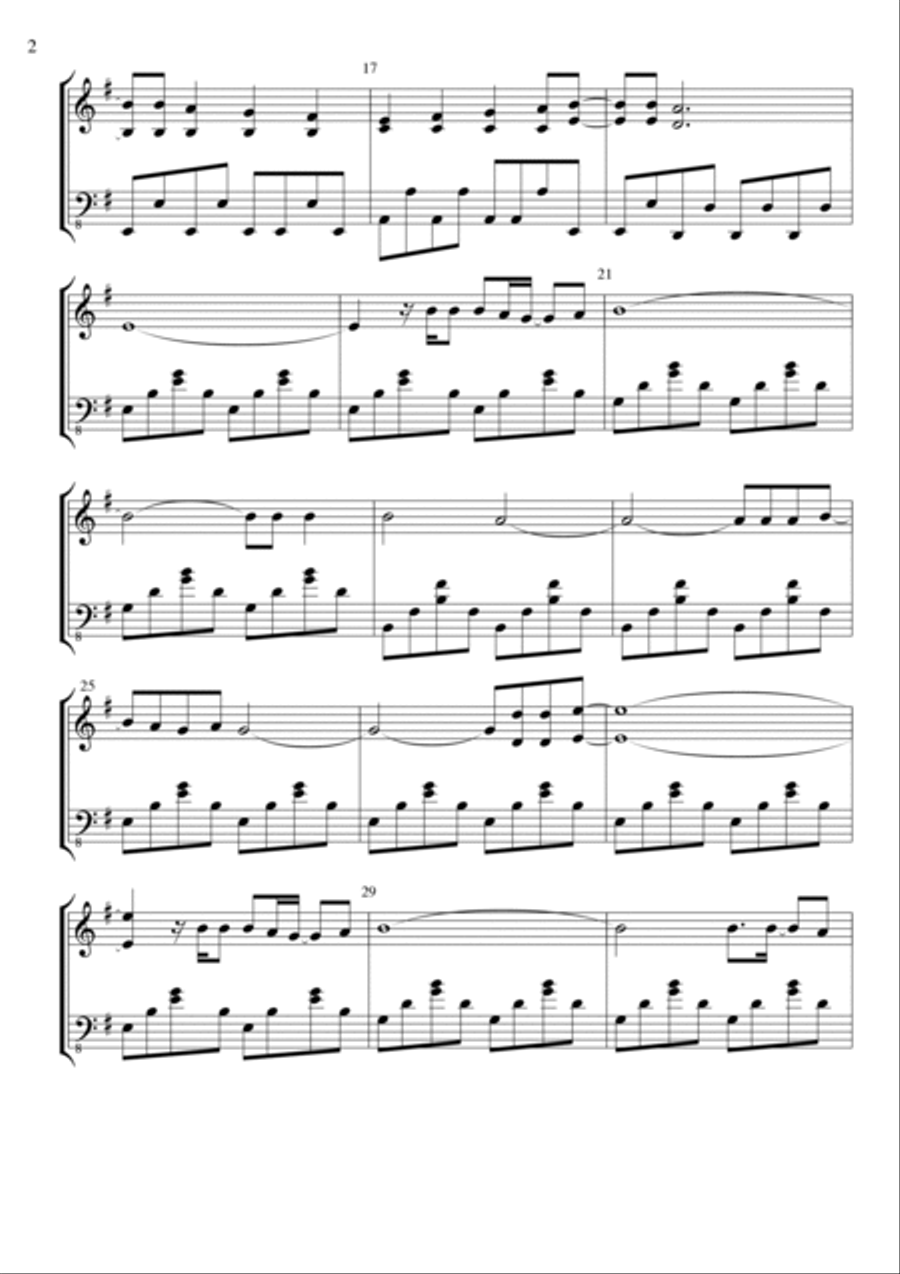 I Was Made For Lovin' You Piano Solo scores gallery preview page 2