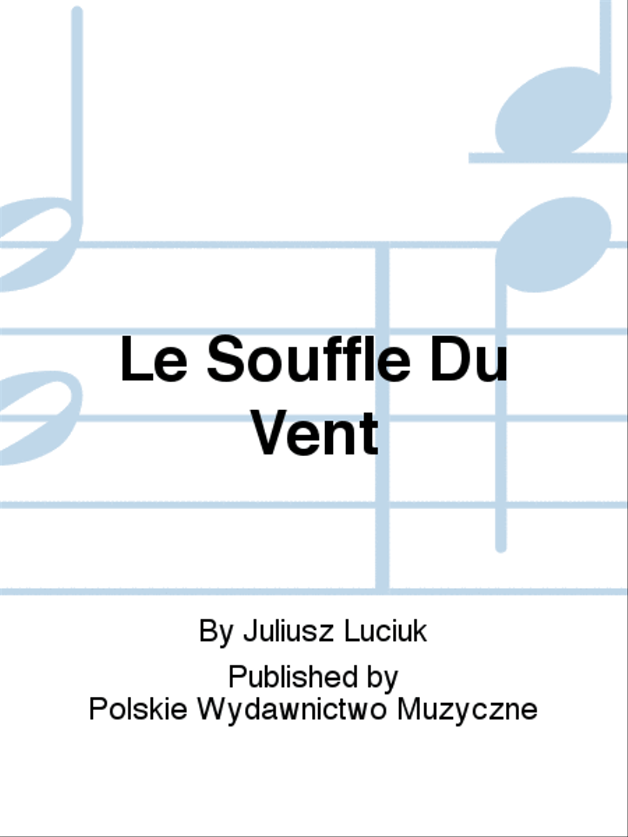 Le Souffle Du Vent String Orchestra scores gallery preview page 1