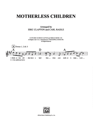 Motherless Children