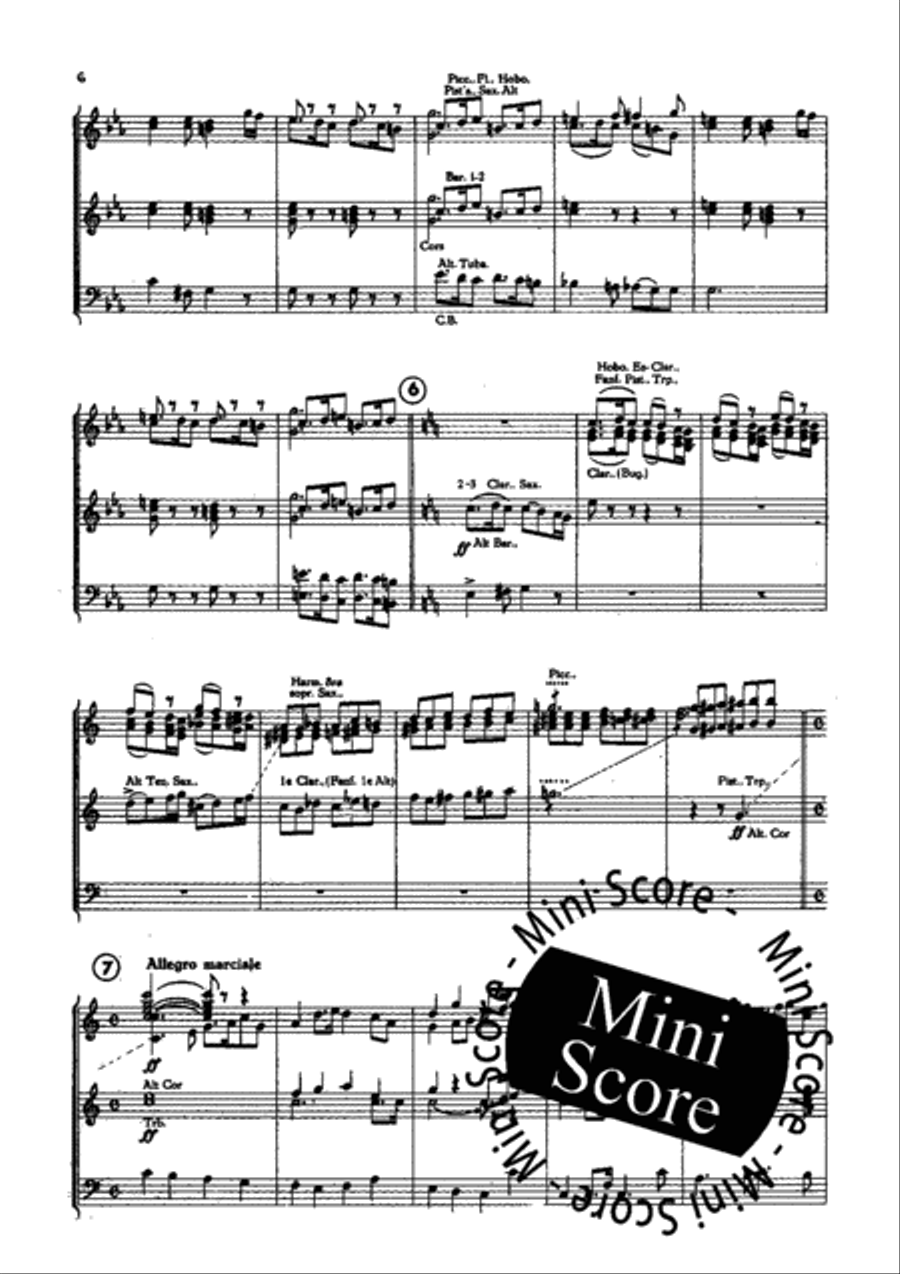 Henry VIII Henry VIII Fanfare Band scores gallery preview page 8