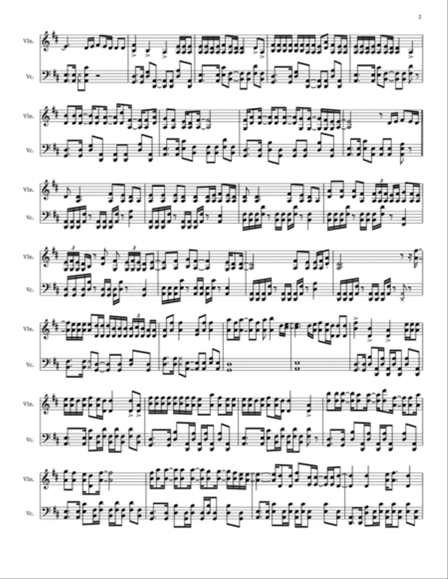 2002 String Duet scores gallery preview page 2