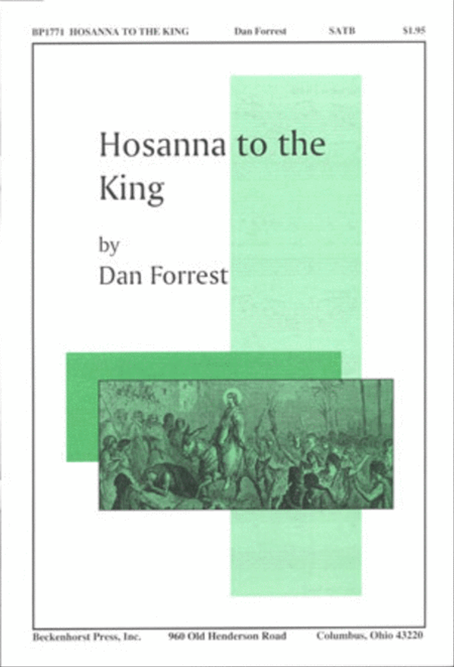 Hosanna to the King 4-Part scores gallery preview page 1