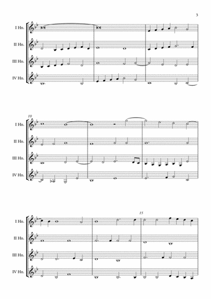 "Exsultate Deo" (Giovanni Pierluigi da Palestrina) Horn Quartet arr. Adrian Wagner image number null