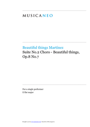 Suite No.2 Choro-Beautiful things Op.8 No.7