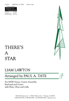 Book cover for There's a Star