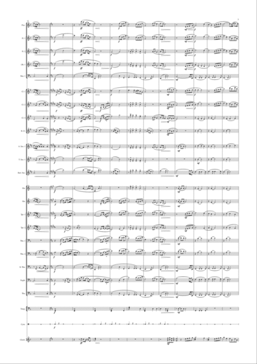 Beauty And The Beast Beauty And The Beast Concert Band scores gallery preview page 3