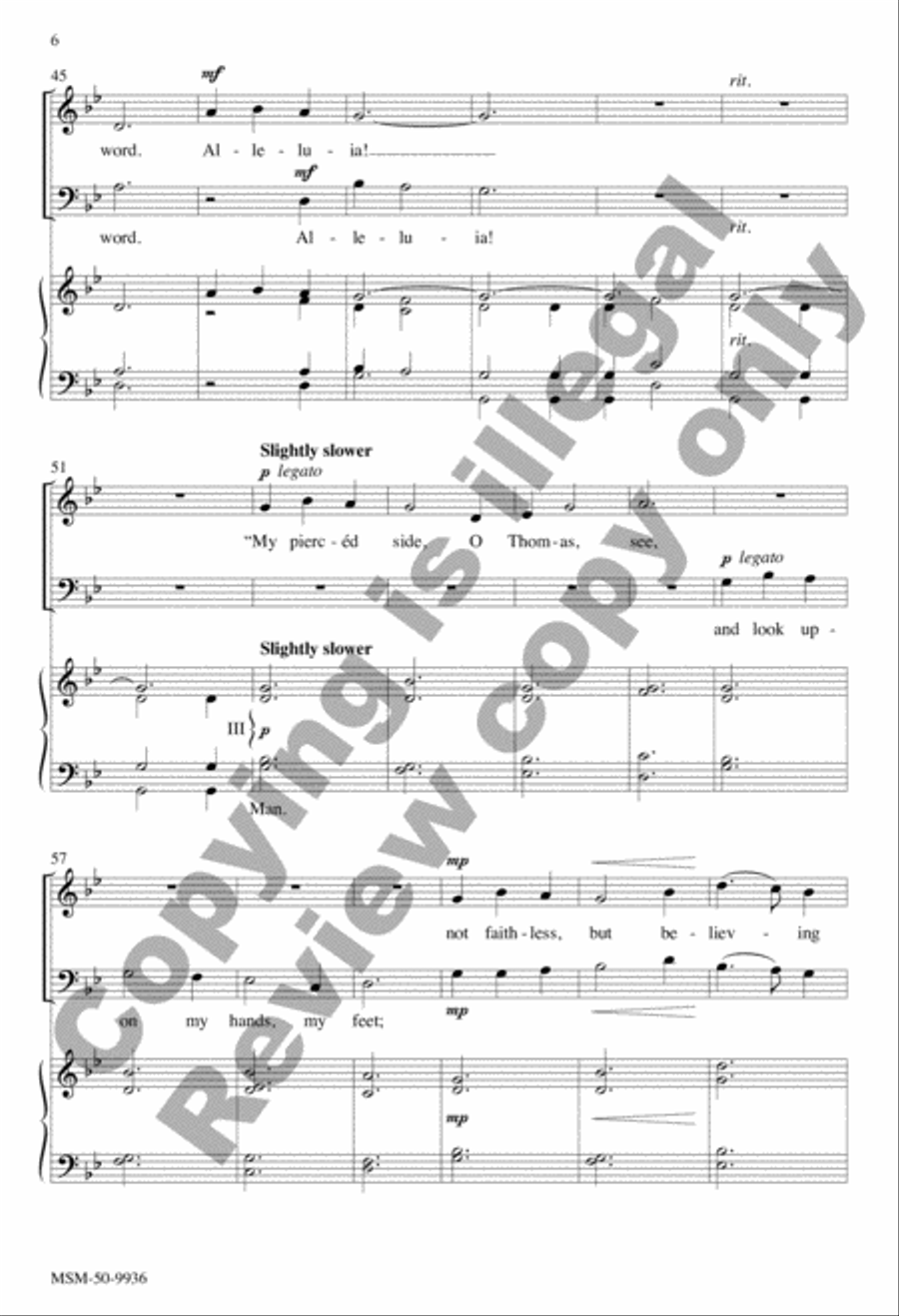 O Sons and Daughters, Let Us Sing 2-Part scores gallery preview page 5