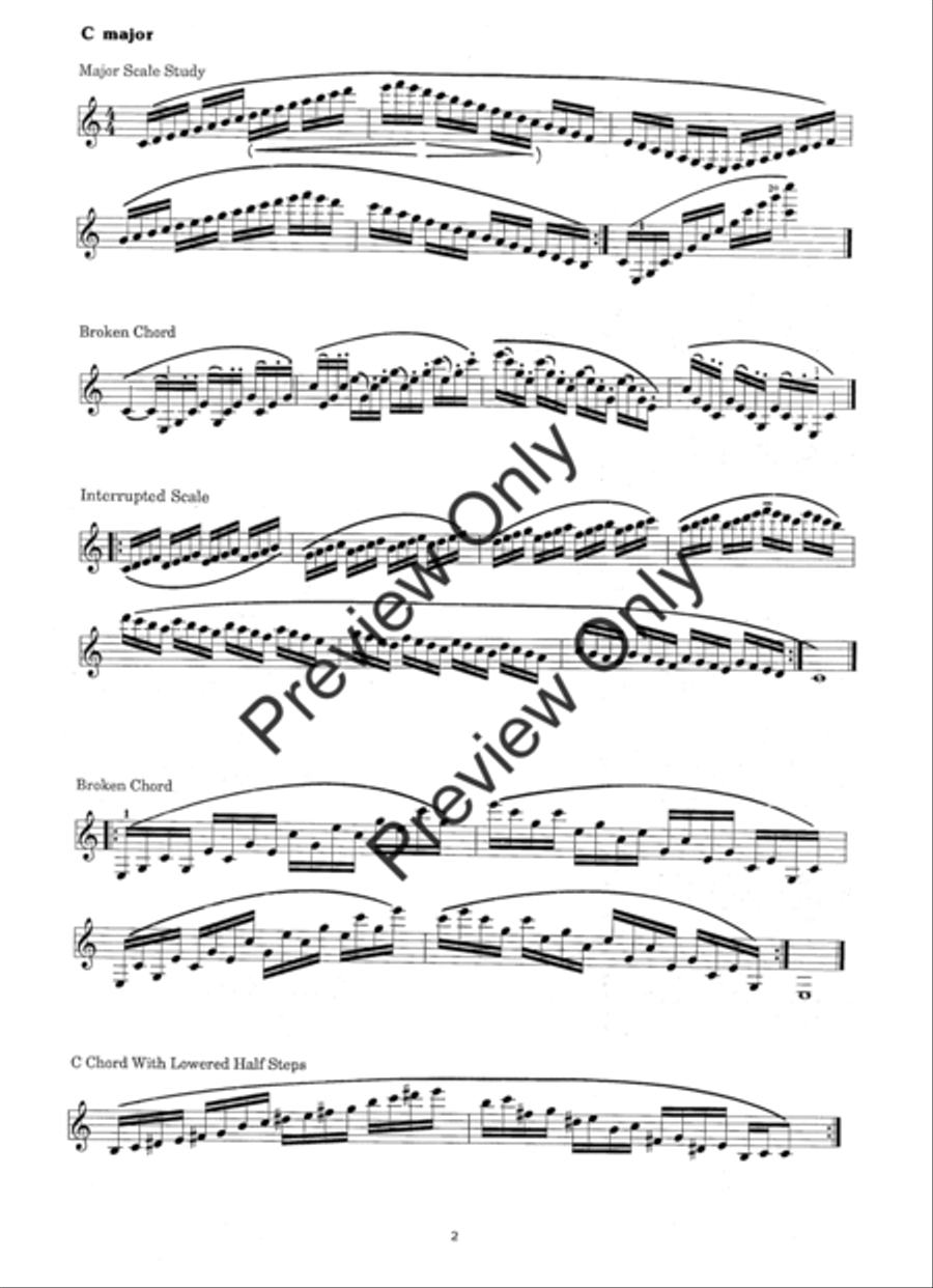 Carl Baermann's Celebrated Method For Clarinet, Part 3 Clarinet scores gallery preview page 8