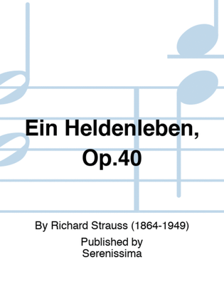 Book cover for Ein Heldenleben, Op.40