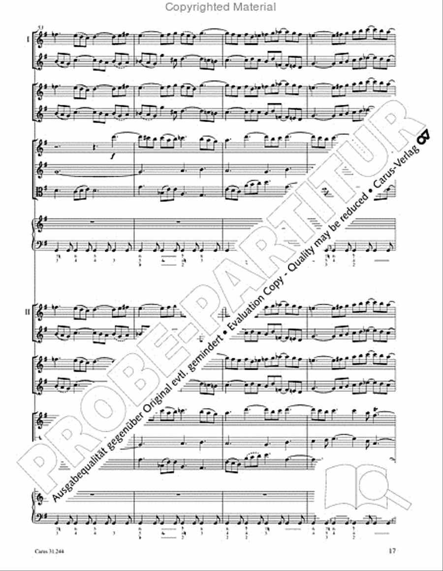 St. Matthew Passion (Matthaus-Passion) 4-Part scores gallery preview page 19