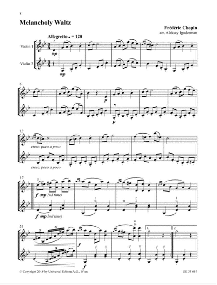 Waltz & More Violin scores gallery preview page 4