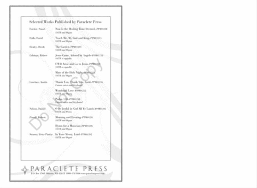 In Illo Tempore SSATB scores gallery preview page 16