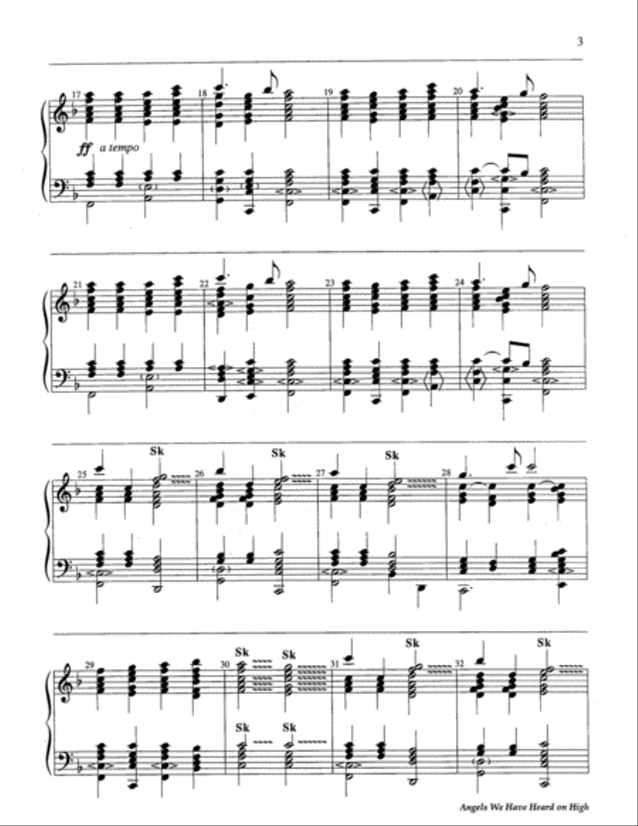 Angels We Have Heard on High 5-Octaves scores gallery preview page 10