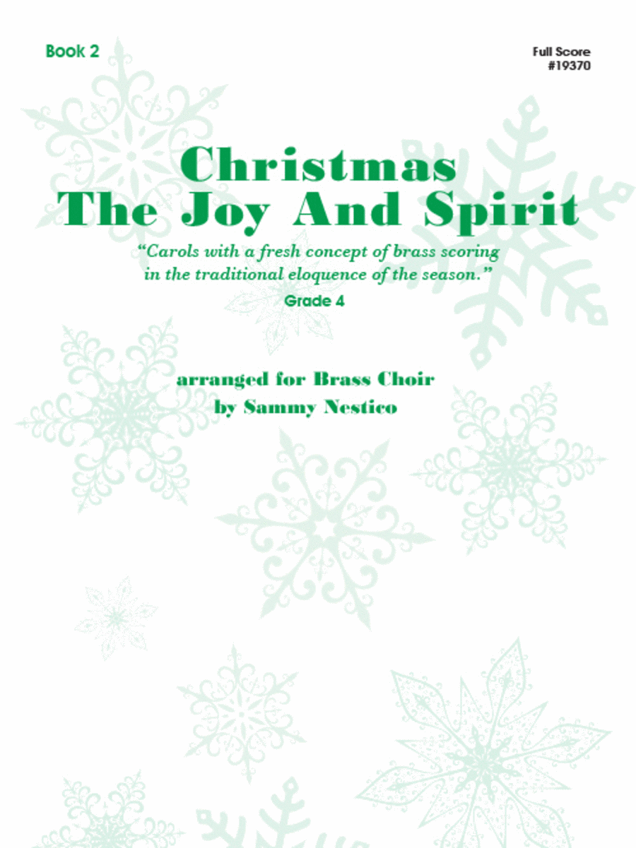 Christmas: The Joy and Spirit, Book 2 - Full Score
