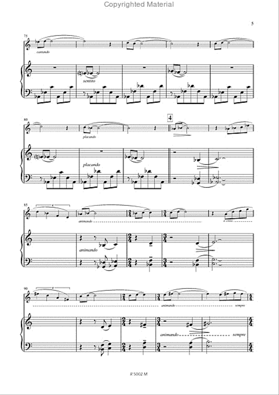 Elisions du jour Clarinet Solo scores gallery preview page 6