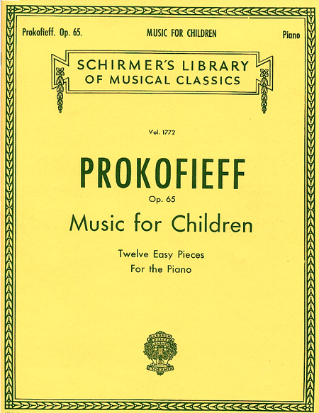 Music for Children, Op. 65 (12 Easy Pieces for the Piano)