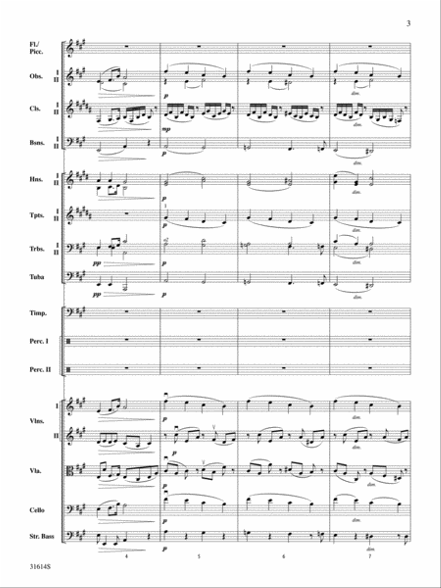 Selections from American Suite Full Orchestra scores gallery preview page 3