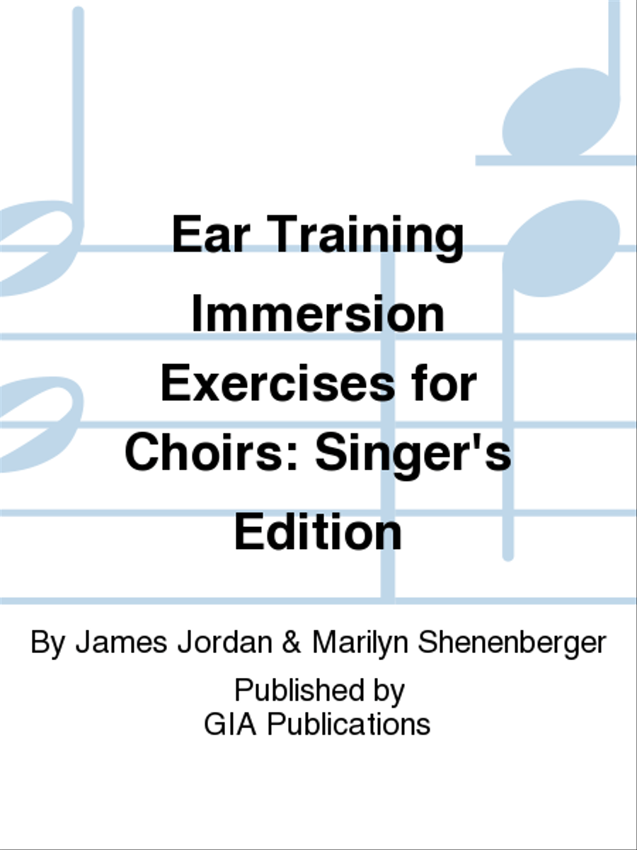 Ear Training Immersion Exercises for Choirs - Ensemble (Student) Edition Choir scores gallery preview page 1