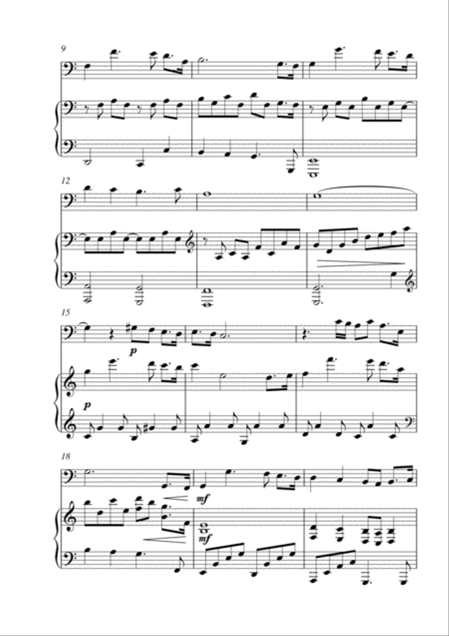 Largo Sentimentale Piano scores gallery preview page 2