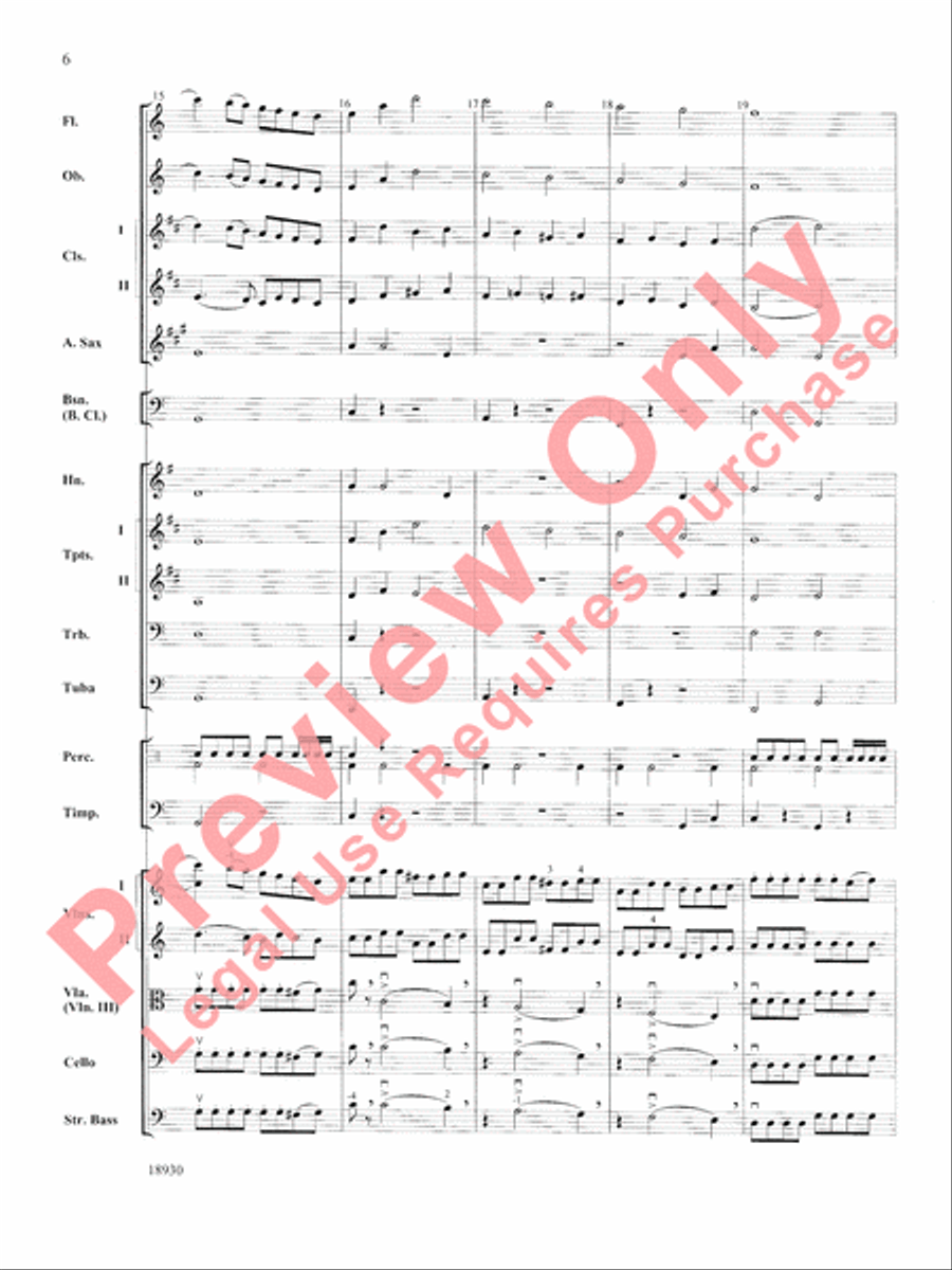 The Magic Flute The Magic Flute Full Orchestra scores gallery preview page 7