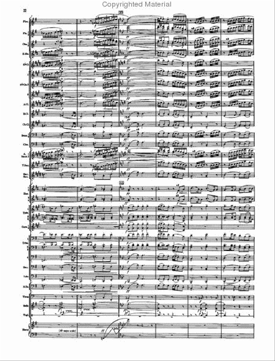 Armenian Dances, Part II Concert Band scores gallery preview page 20