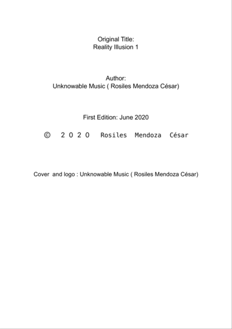Reality Illusion 1 (two violins) Violin Solo scores gallery preview page 3