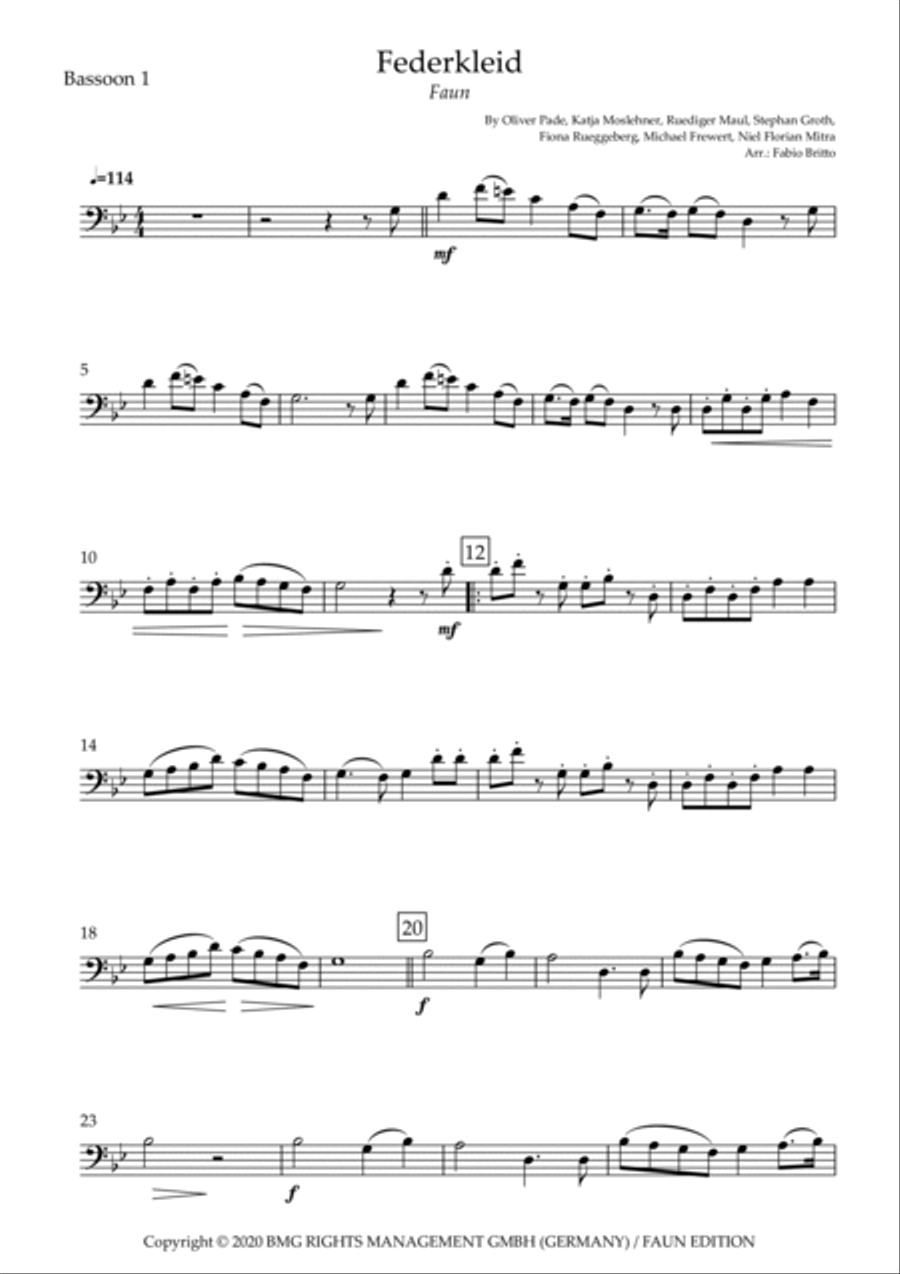 Federkleid Woodwind Duet scores gallery preview page 3