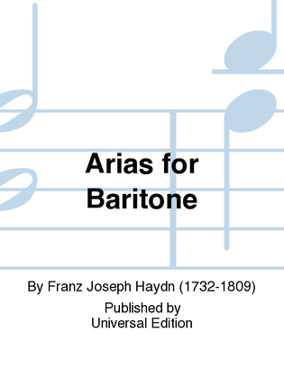 Arias For Baritone