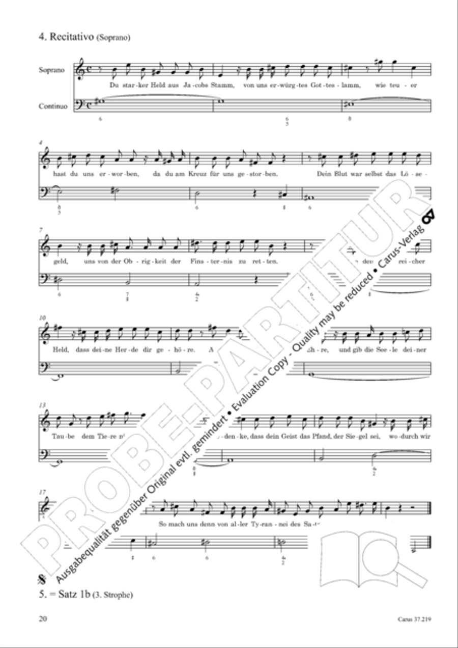 Erwachet, ihr Christen STB scores gallery preview page 21