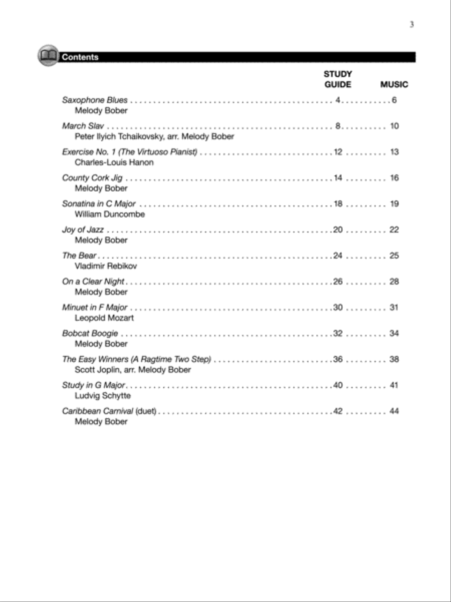 Piano for Busy Teens Easy Piano scores gallery preview page 2