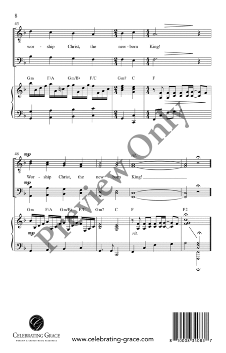 Christmas Offering TTBB scores gallery preview page 8