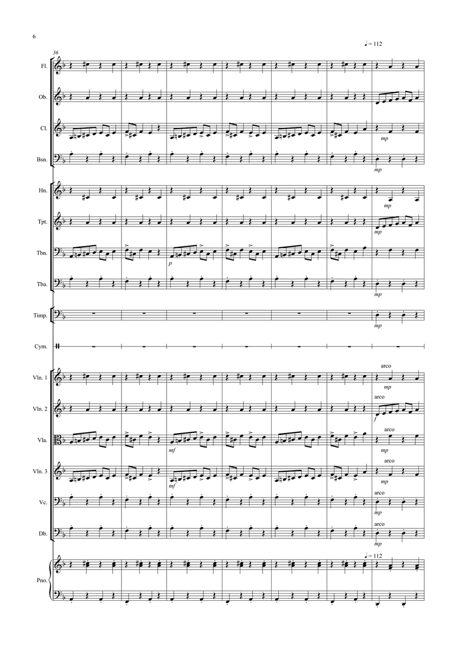 In the Hall of the Mountain King for School Orchestra Full Orchestra scores gallery preview page 6