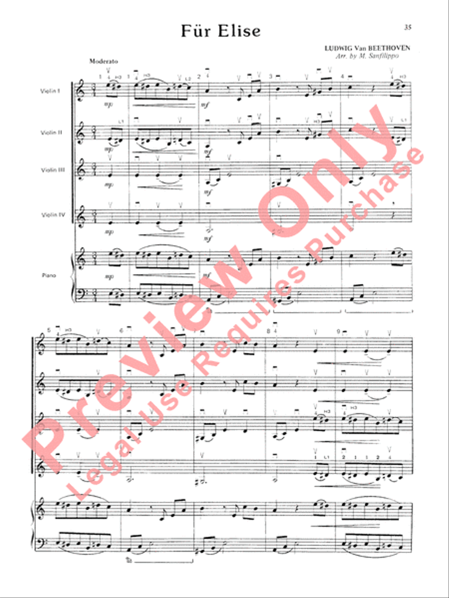 Highland/Etling Violin Quartet Series: Book 3