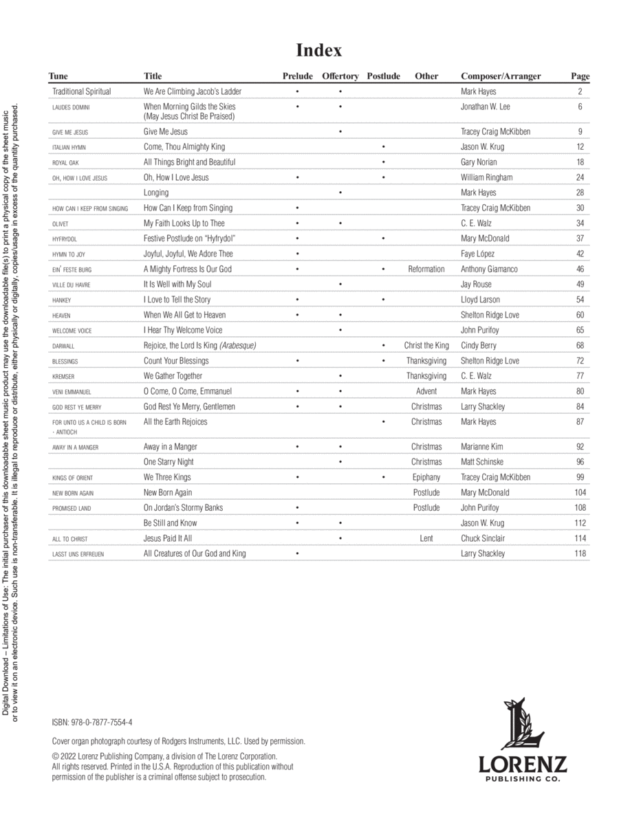 The Church Pianist's Library, Vol. 31 Piano Solo scores gallery preview page 1